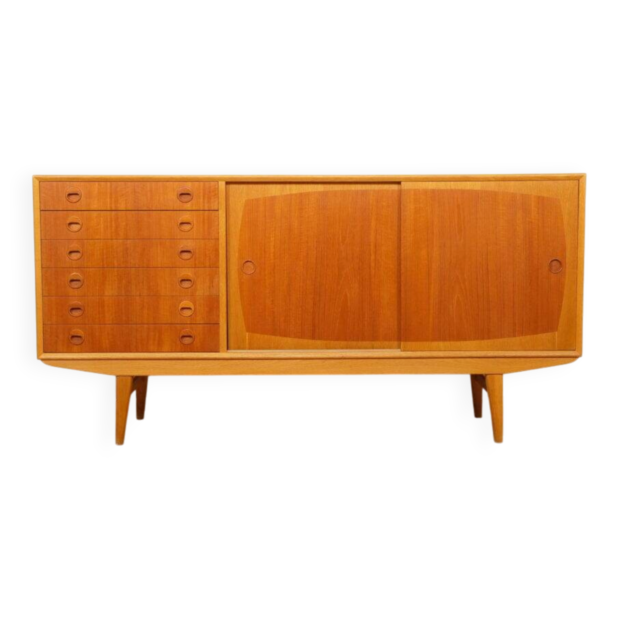 Vintage sideboard | Teak | 160 cm | Model Borgia