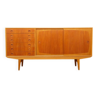 Vintage sideboard | Teak | 160 cm | Model Borgia