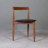 Iconic Dining Set by Hans Olsen – Teak Round Table and 4 Chairs, Denmark, 1960s