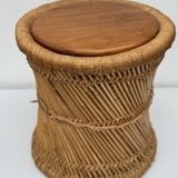 Mid-Century Rope Pouf