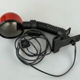 60s 70s table lamp clamp lamp gooseneck space age design metal
