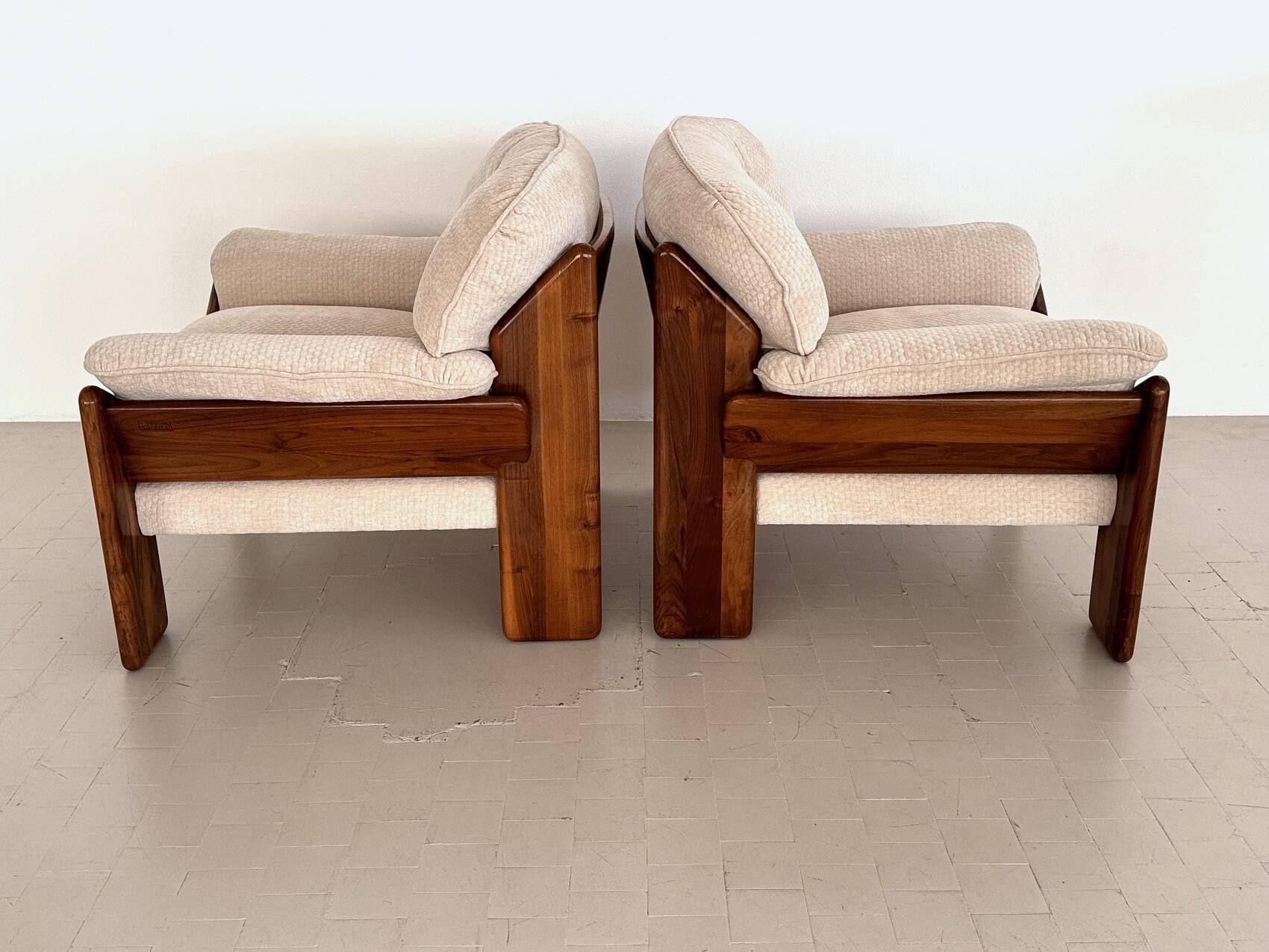 Fauteuils italiens « Sapporo » de Mario Marenco pour Mobil Girgi