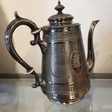 Louis XVI-style silver metal teapot