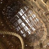 Vintage woven basket