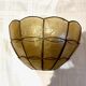 Paire d'appliques nacre coquillage