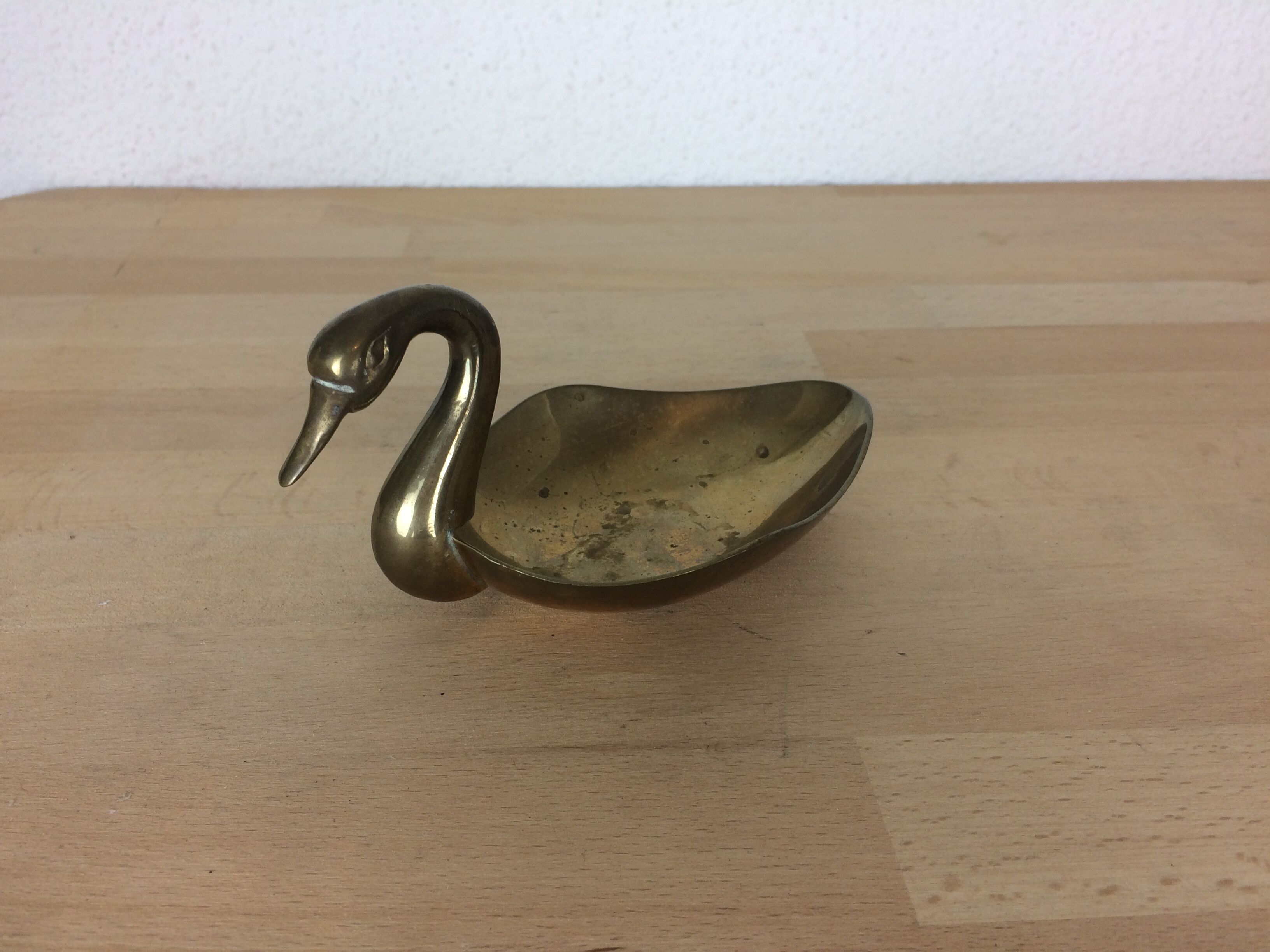 Brass swan