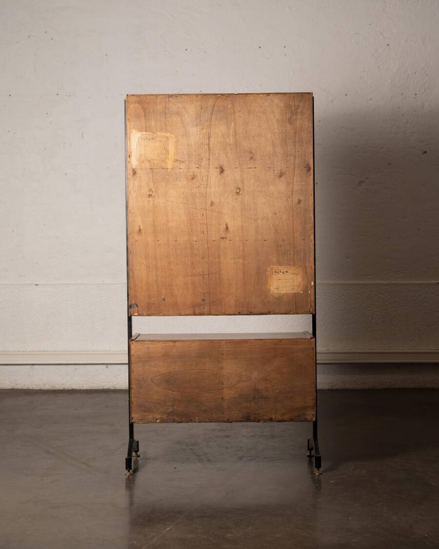 Italian teak bookcase