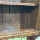 Early 20th-century English wall shelf in walnut.