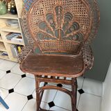 Emmanuelle armchair high chair version