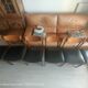 6 teak chairs, 1960s Scandinavian style, signed