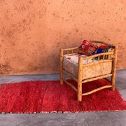 Tapis Marocain Beni M'Guild rouge - 213 x 103 cm