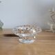 Luminarc molded glass candle holder