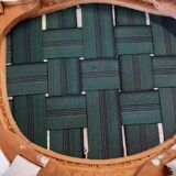 Lot de 4 chaises cannées relookées