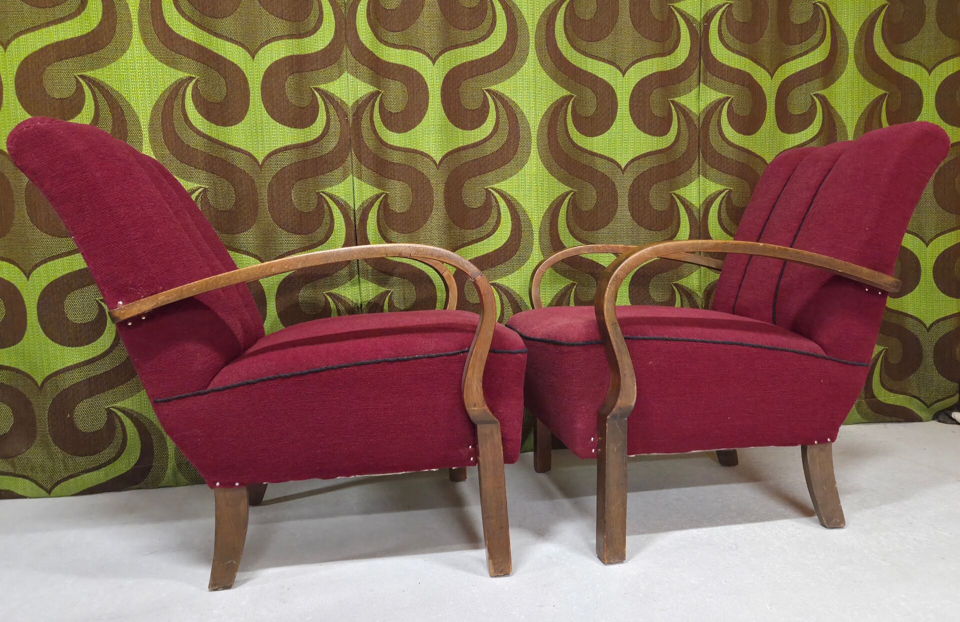 Paire de fauteuils Art Déco 1930
