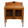 Art Deco Amsterdam School Tea or Display Cabinet in solid oak, Netherlands