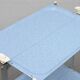 Vintage 1980s folding rolling table