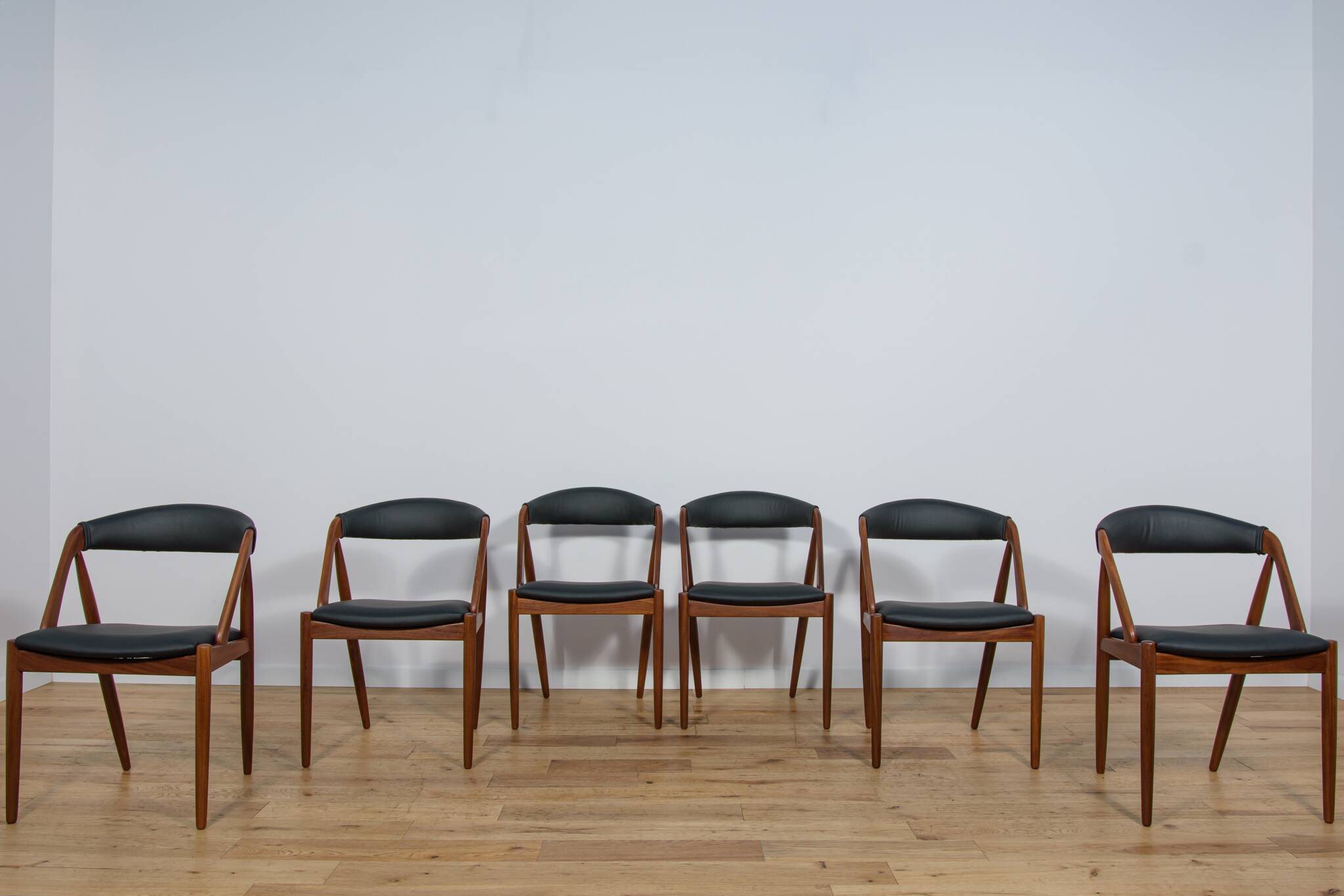 Model 31 Dining Chairs by Kai Kristiansen for Schou Andersen, Denmark, 1960s, Set of 6