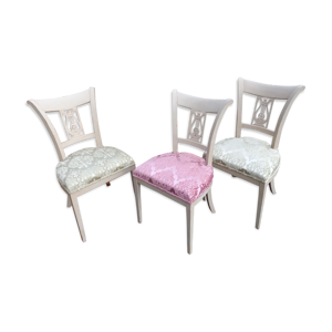 Lot de 3 chaises