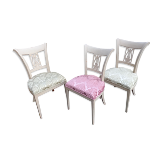 Lot de 3 chaises