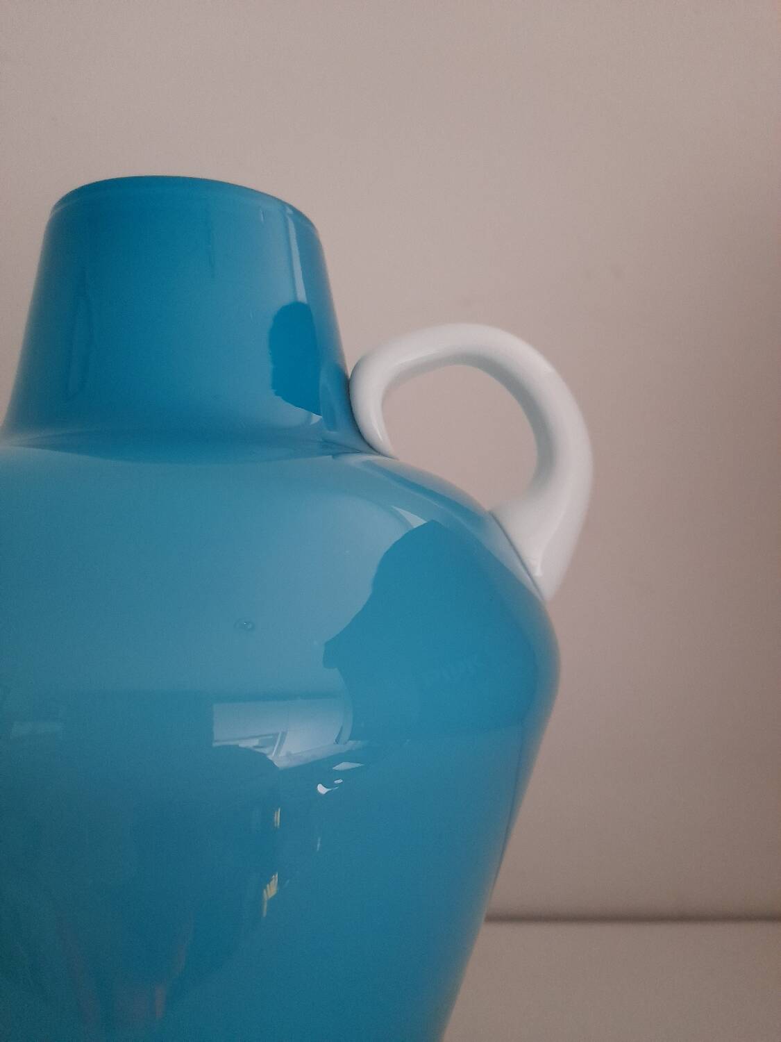 Italian opaline carafe from the 70s