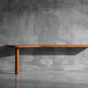 Table console par Charlotte Perriand, France, années 1950.