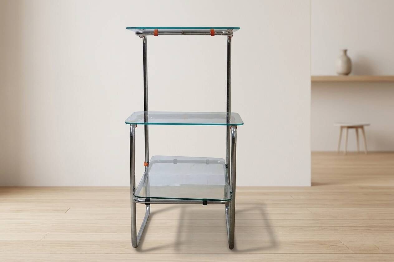 Flower stand, art deco style, bentwood, Thonet B 136 by Emile Guyot, 1930s