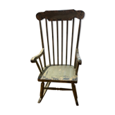 Rocking chair vieilli