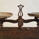 Old small scale in cast iron and copper