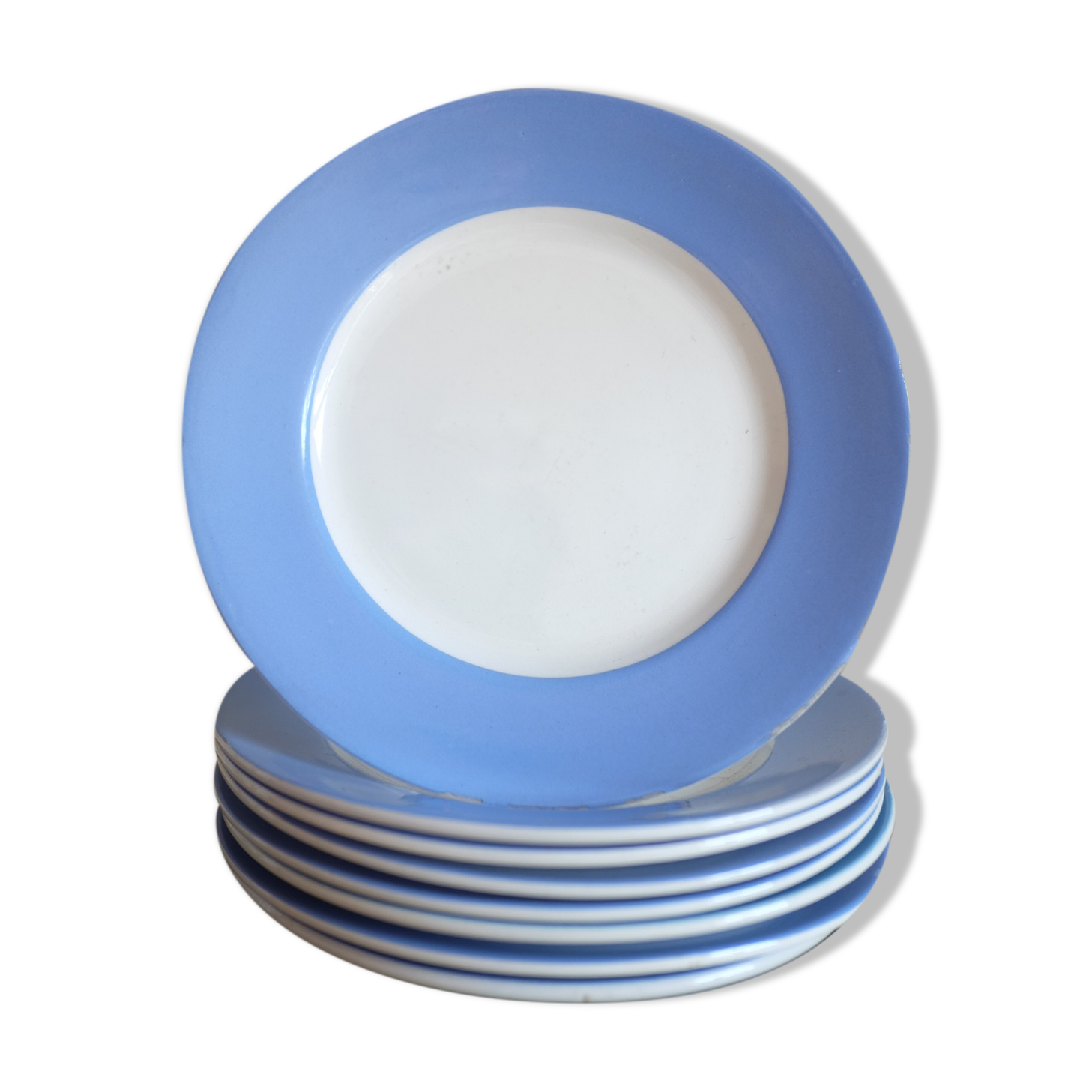 Lot d'assiettes en céramique