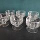 Vintage French set of 6 cups from Biot