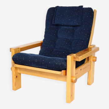 Pine armchair by Yngve Ekström