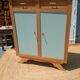Revalued wood and green buffet