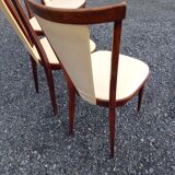 4 vintage chairs Palma Baumann 1970