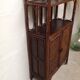 Buffet wood and rattan canning