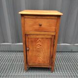 Solid oak country jam cupboard