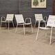 Lot de 4 chaises de jardin Emu 1970