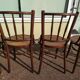 Lot de 6 chaise en bois - bistrot - terrasse - vintage