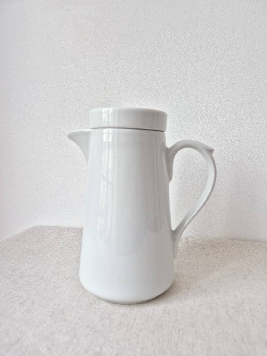 Porcelain coffee pot - Apilco France Vintage