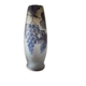 Vase Art nouveau en verre gravé à l’acide, décor vigne, signé Prios