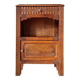 Bedside table - Art Deco wooden side table