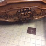 Standing man with door and ice