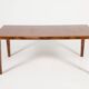 Vintage italian burl wood dining table from gdm, 1980’s