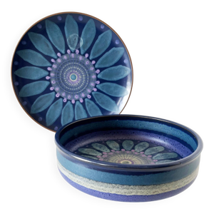 Plats en céramique allemande