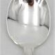 Christofle Vendome model 6 spoons, ice scoops, in silver-plated metal, 12.7 cm