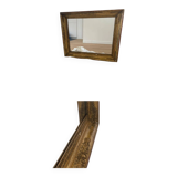 Miroir en bois doré charlesX