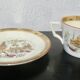 Chinese cup and saucer Bondonviller