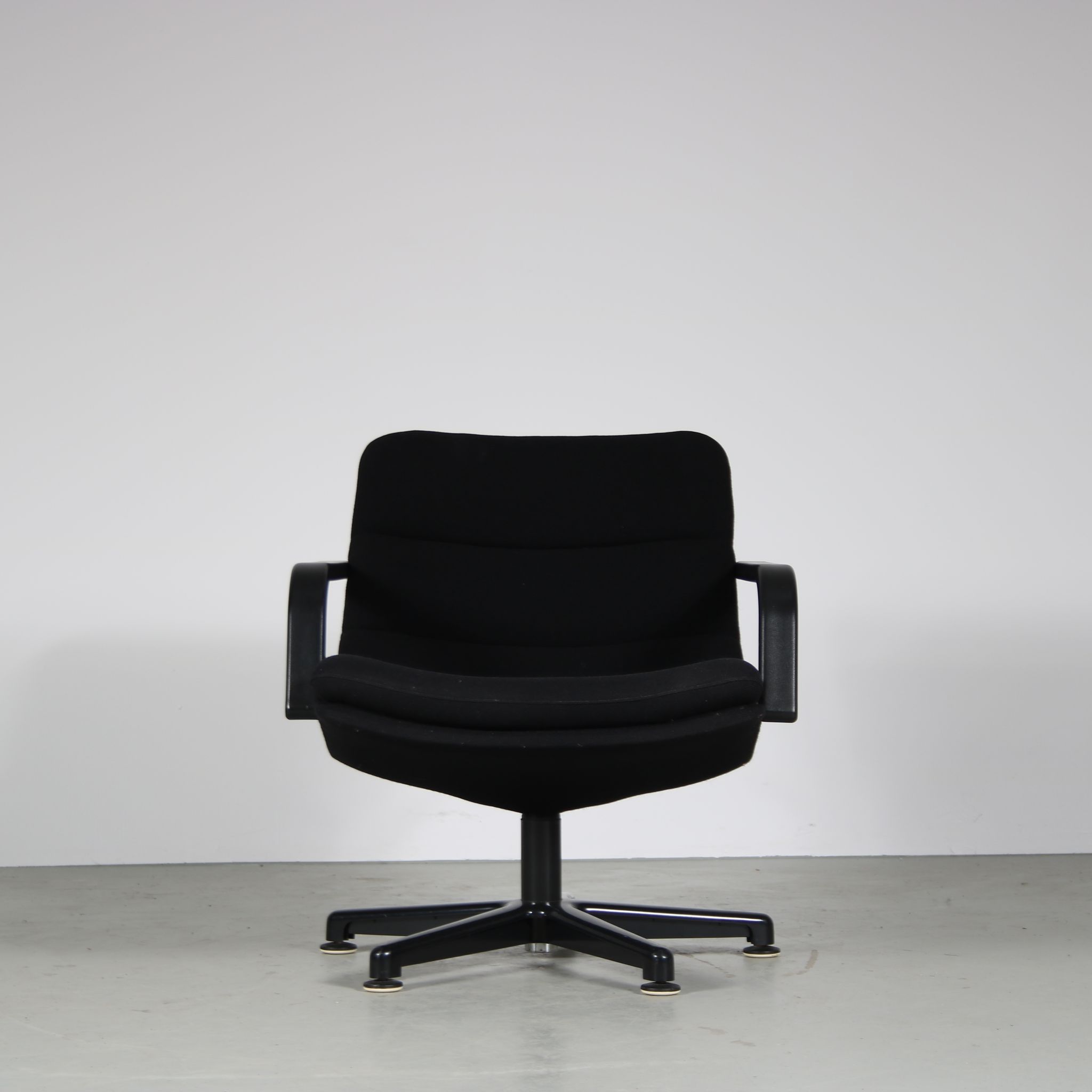 1970s swivel chair by geoffrey harcourt for artifort, netherlands