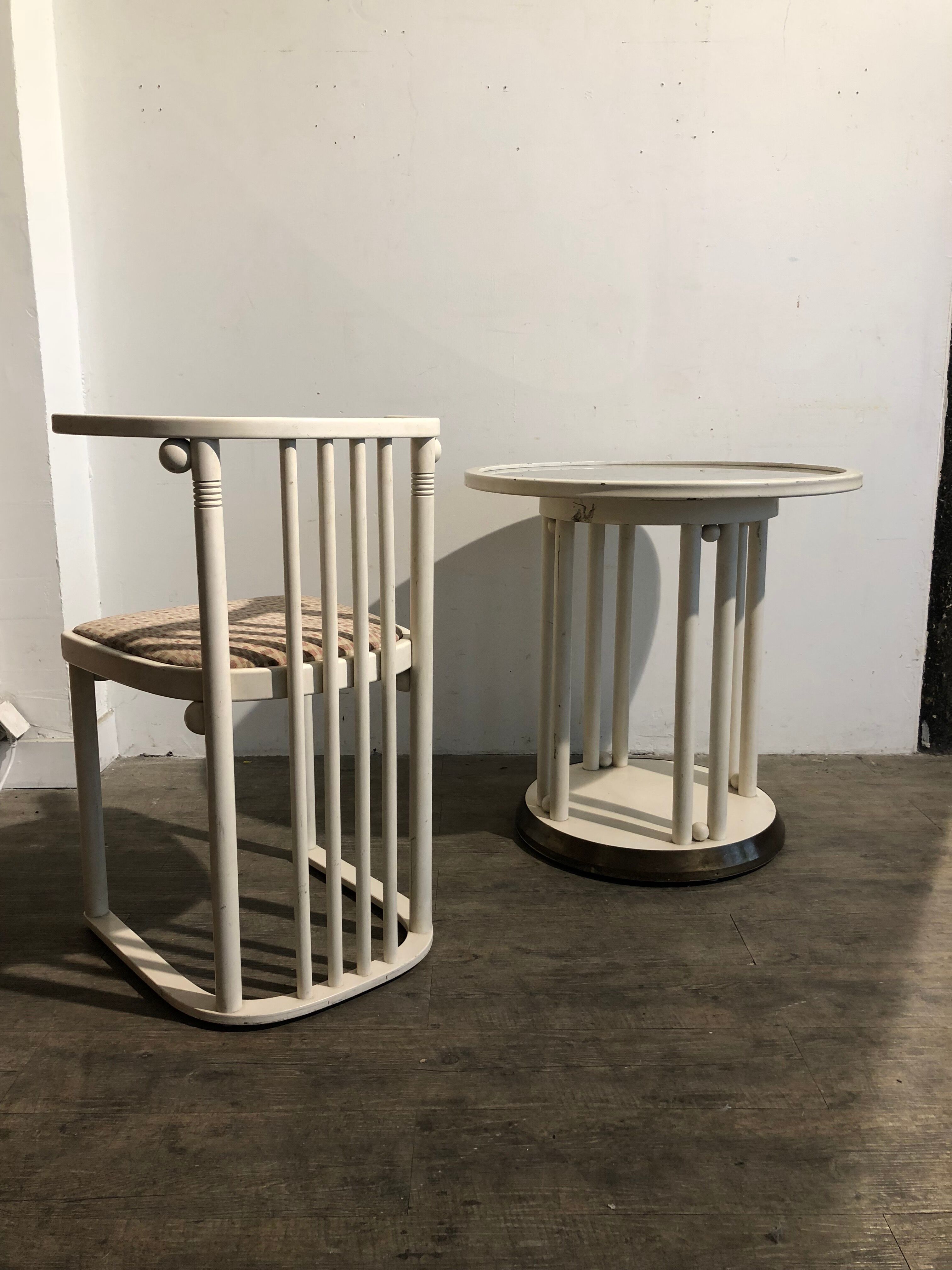 Table and Chair of Josef hoffmann