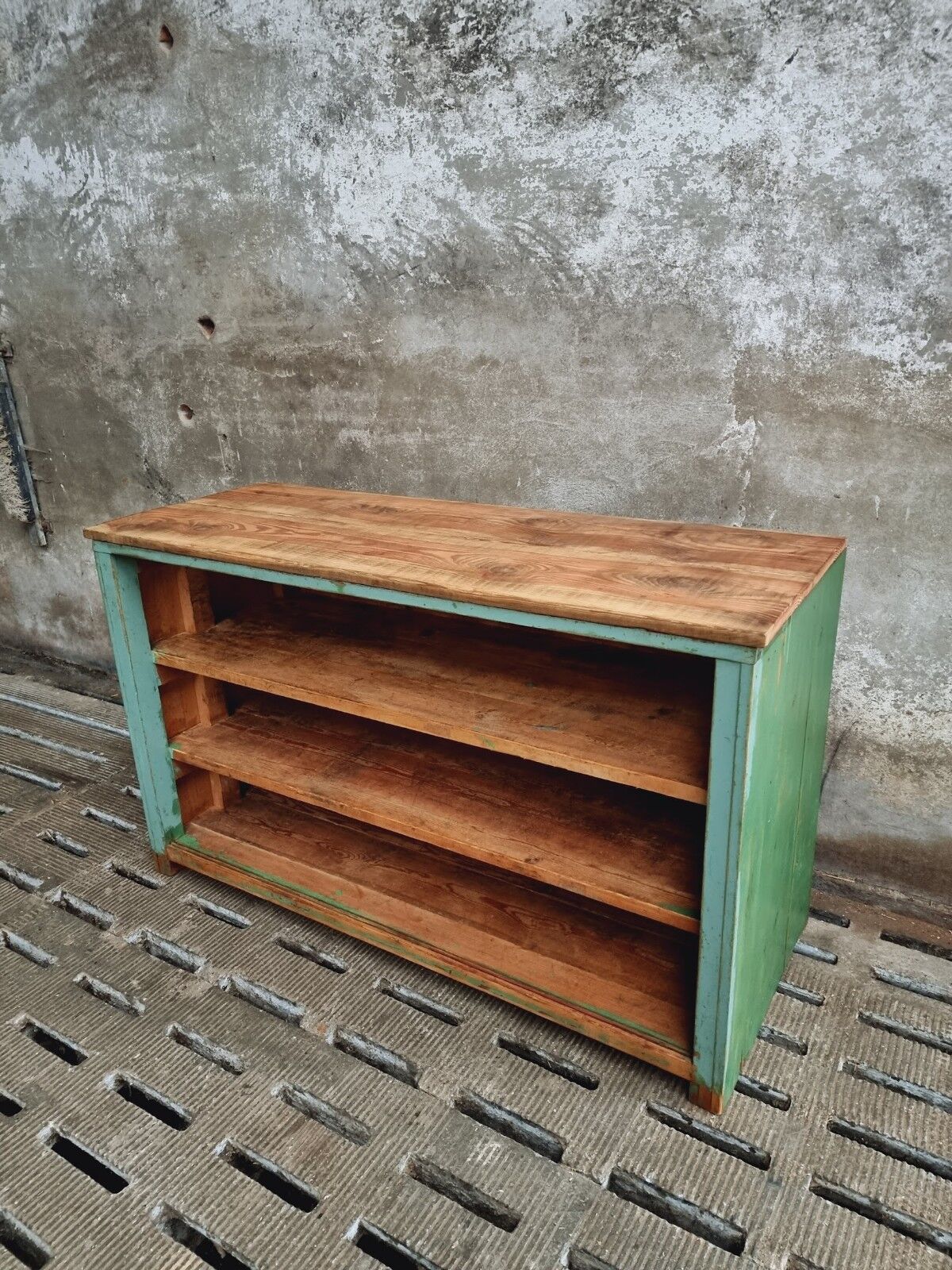 Old sideboard dresser cabinet pine kitchen island