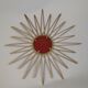 Miroir soleil vintage 1960